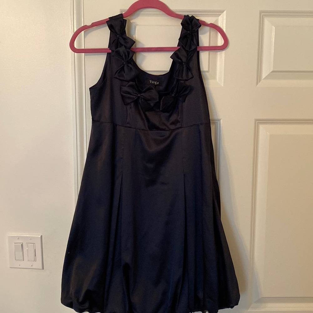 Navy Cocktail Dress